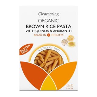 Clearspring Organic Gluten Free Brown Rice Pasta With Quinoa