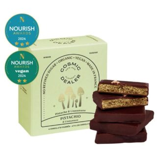 Cosmic Dealer Mini Chocolate Box Pistachio Nut Butter - Box of 4 Bites