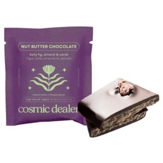 Cosmic Dealer Nut Butter Chocolate Fig Bite Organic Sugar Reduced