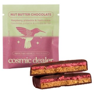 Cosmic Dealer Organic Pistachio & Raspberry Chocolate Bite
