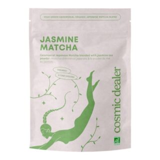 Cosmic Dealer Organic Jasmine Matcha - Ceremonial-Grade Matcha with Jasmine