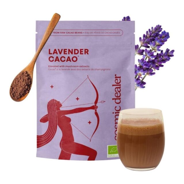 Cosmic Dealer Cacao Lavender - Lavender Drinking Chocolate Reishi