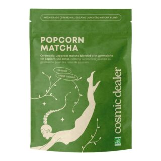 Cosmic Dealer Popcorn Matcha - Genmaicha and Ceremonial-Grade Matcha
