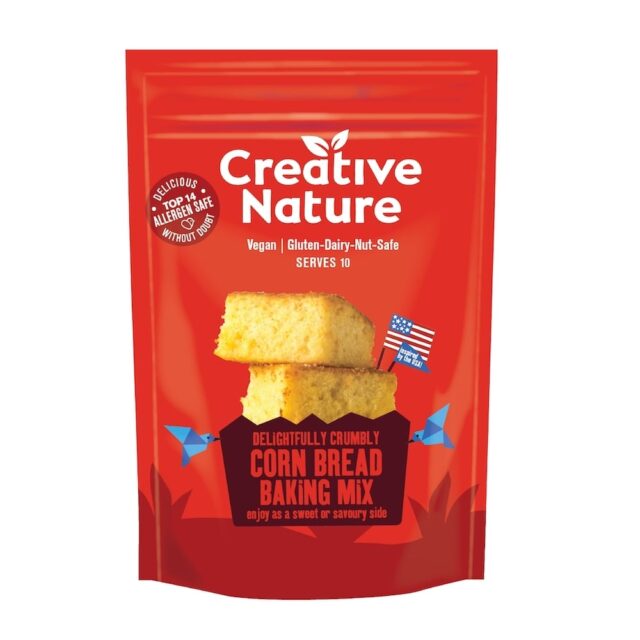 Creative Nature Delightfully Crumbly Corn Bread Baking Mix