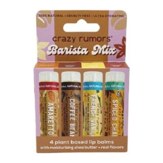 Crazy Rumors Barista Mix Lip Balms (4 Pack)