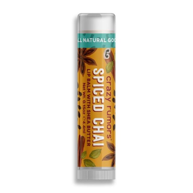 Crazy Rumors Spiced Chai Flavour Vegan Lip Balm