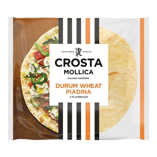 Crosta Mollica Piadina Durum Wheat