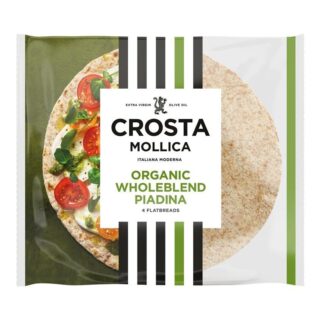Crosta Mollica Organic Wholeblend Piadina Flatbread