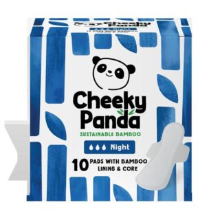Cheeky Panda Biodegradable Bamboo Liner and Core Night Pads