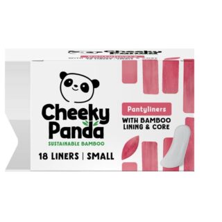 Cheeky Panda Biodegradable Bamboo Liner and Core Pantyliners