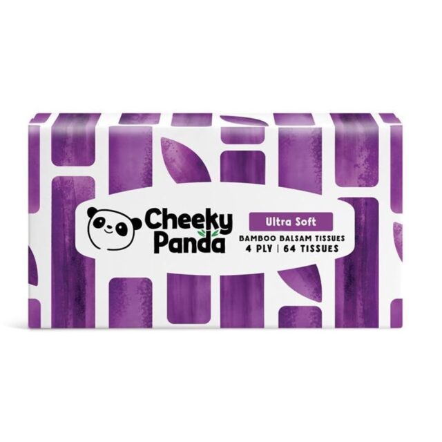 Cheeky Panda Bamboo Balsam 4ply Facial Tissue 64s