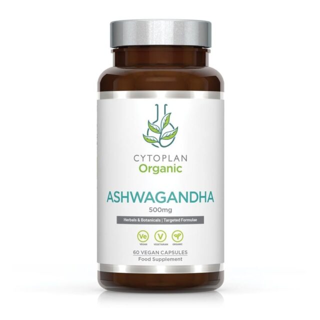 Cytoplan Organic Ashwagandha 500mg
