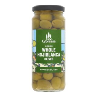 Cypressa Whole Green Unpitted Olives in Brine