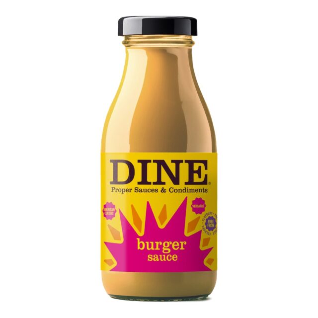DINE in with Atkins and Potts Burger Sauce