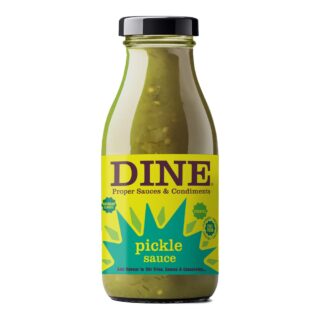DINE in with Atkins and Potts Pickle Sauce