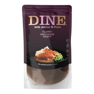 DINE in with Atkins and Potts Red Onion Gravy