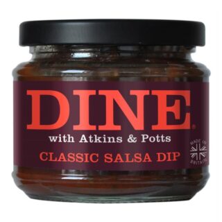 DINE in with Atkins and Potts Salsa Dip