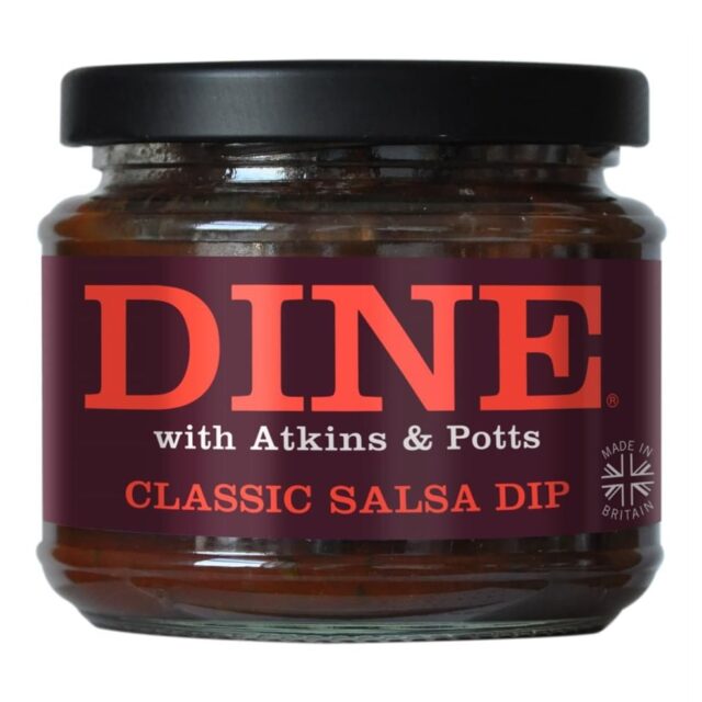 DINE in with Atkins and Potts Salsa Dip