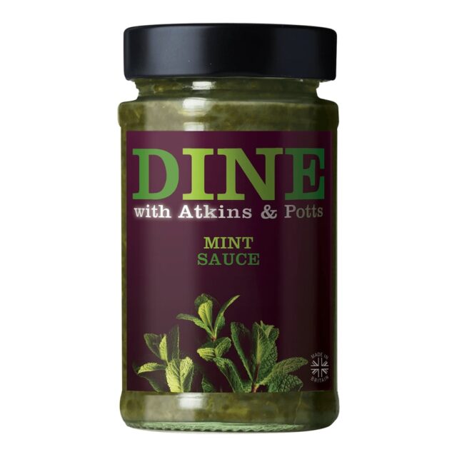 DINE in with Atkins and Potts Mint Sauce with Fresh English Mint