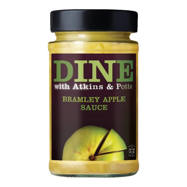 DINE in with Atkins and Potts Bramley Apple Sauce