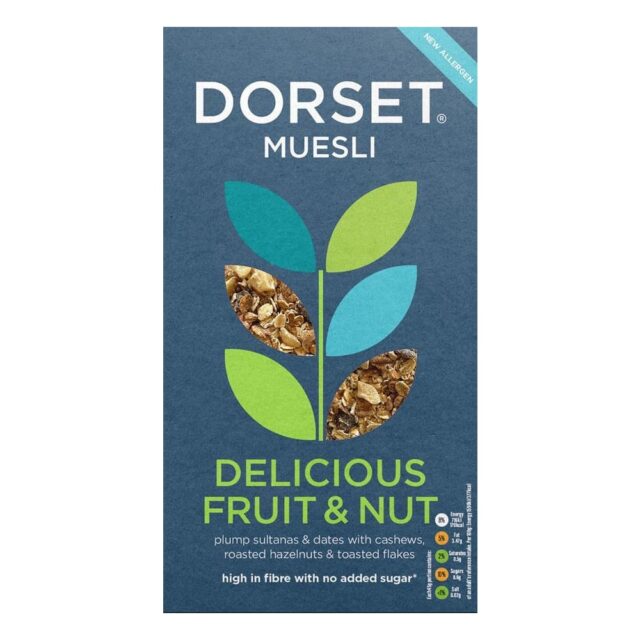 Dorset Cereal Muesli Delicious Fruit & Nut
