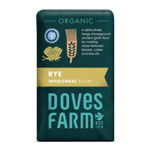 Doves Farm Organic Wholemeal Rye Flour 1kg
