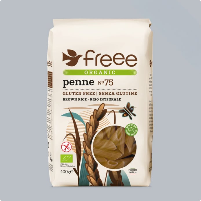 Doves Farm Organic Brown Rice Penne