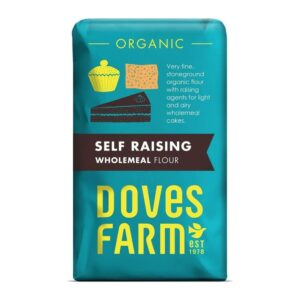 Doves Farm Organic Self Raising Wholemeal Meal Flour 1kg