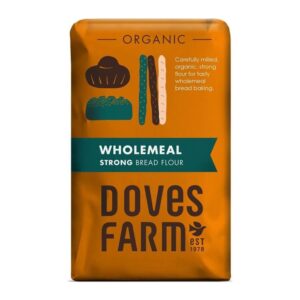 Doves Farm Organic Strong Wholemeal Meal Bread Flour 1.5kg