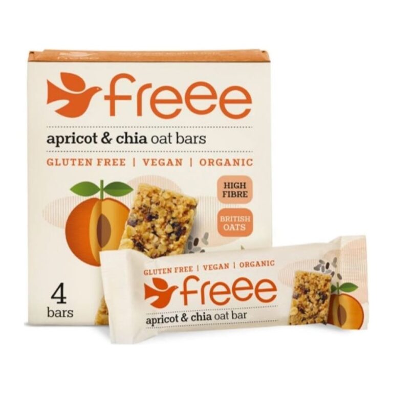 Doves Farm Apricot & Chia Flapjack Organic Gluten Free (4x35g)