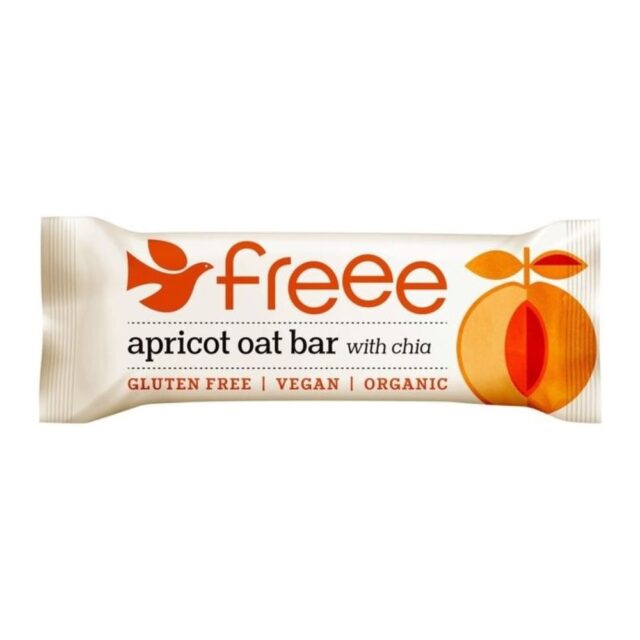 Doves Farm Org GF Apricot & Chia Flapjack