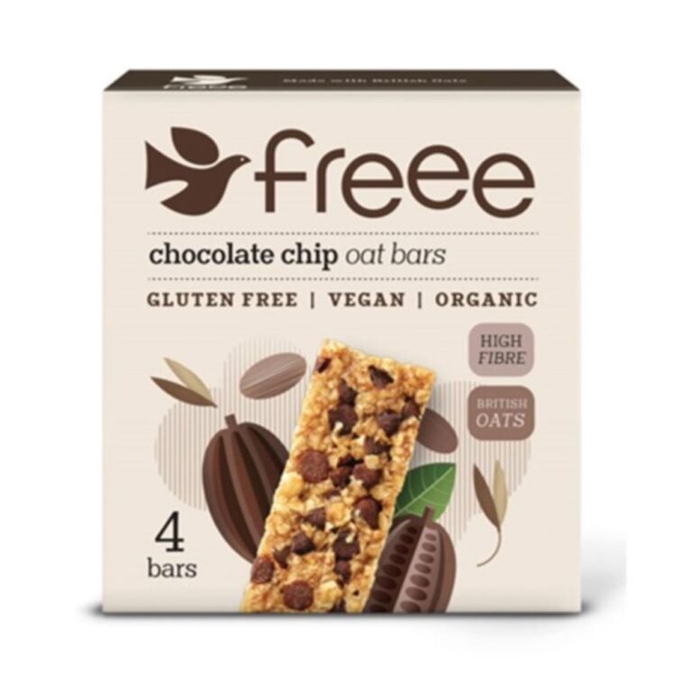 Doves Farm Choc Chip Flapjack Organic Gluten Free (4x35g)