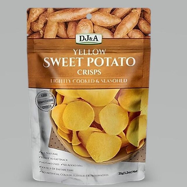 DJ & A Yellow Sweet Potato Crisps