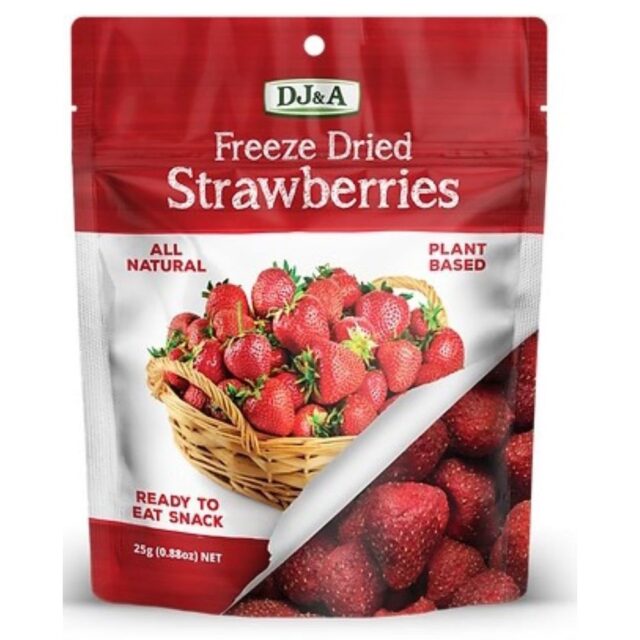 DJ & A Freeze Dried Strawberries