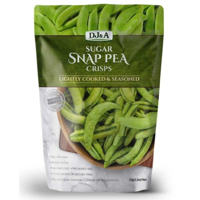 DJ & A Sugar Snap Pea Crisps