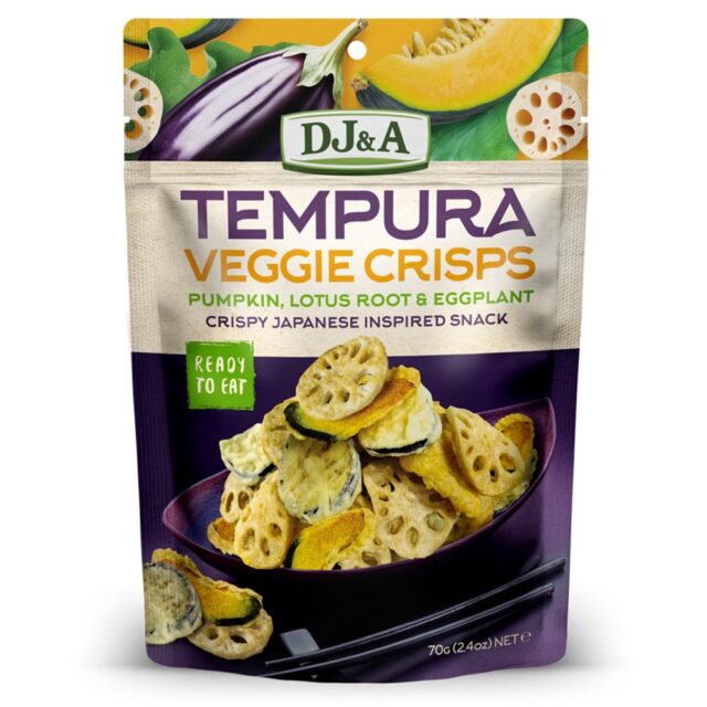 DJ & A Tempura Veggie Crisps