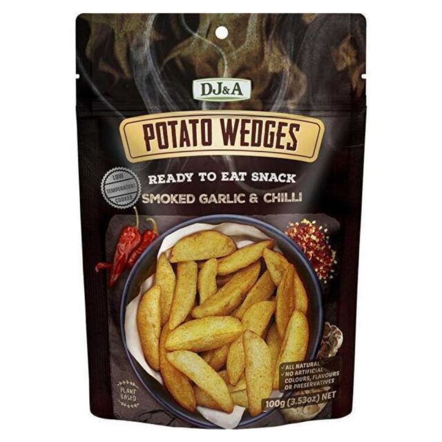 DJ & A Potato Wedges Smoked Garlic & Chili