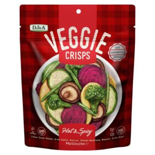 DJ & A Veggie Crisps Hot & Spicy
