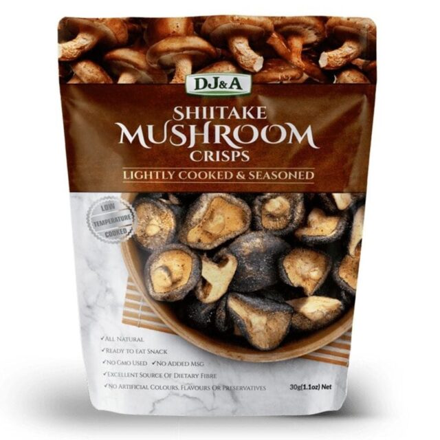 DJ & A Shiitake Mushroom Crisps