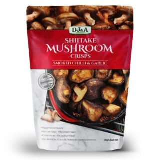 DJ & A Shiitake Mushroom Crisps Chilli & Garlic