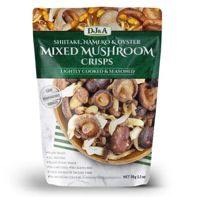 DJ & A Mixed Mushroom Crisps