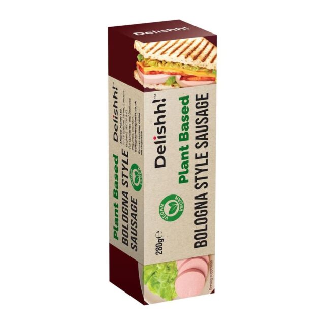 Delishh Bologna Style Vegan Sausage