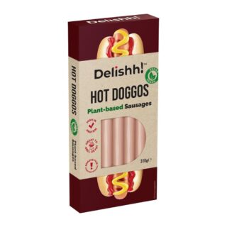 Delishh Hot Doggos Vegan Sausages