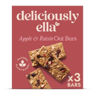 Deliciously Ella Apple Raisin and Cinnamon Oat Bar Multipack