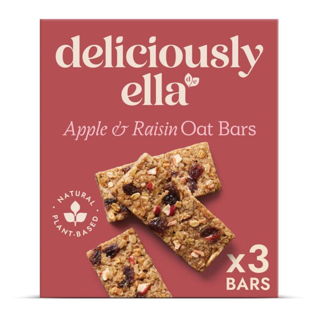 Deliciously Ella Apple Raisin and Cinnamon Oat Bar Multipack