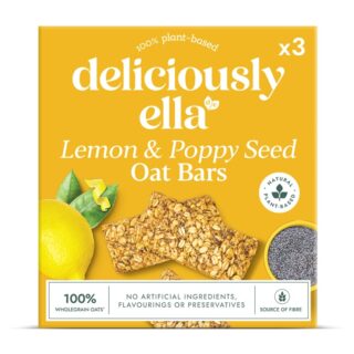 Deliciously Ella Lemon & Poppyseed Oat Bar Multipack (3 x 50g)