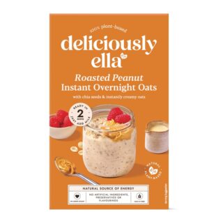 Deliciously Ella Roasted Peanut Instant Overnight Oats