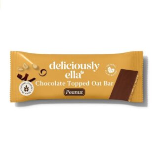 Deliciously Ella Peanut Chocolate Topped Oat Bar