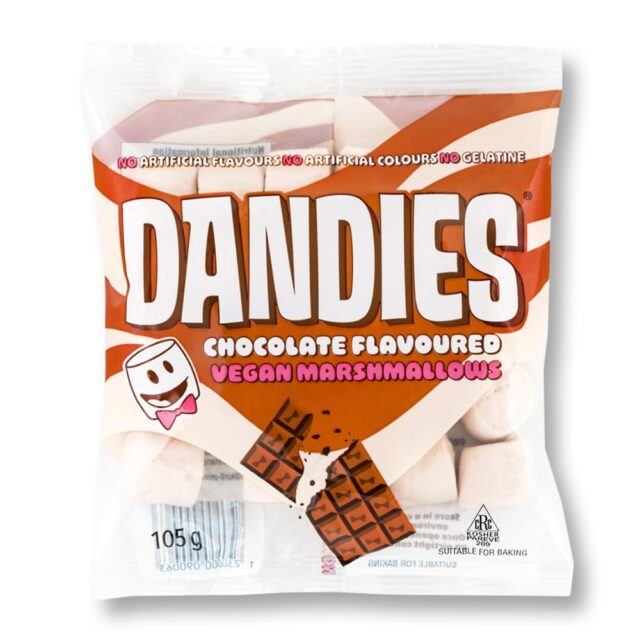 Dandies Vegan Chocolate Marshmallows Bite Size 105g Vegan