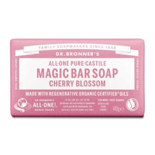 Dr Bronner Organic All One Magic Bar Soap Cherry Blossom